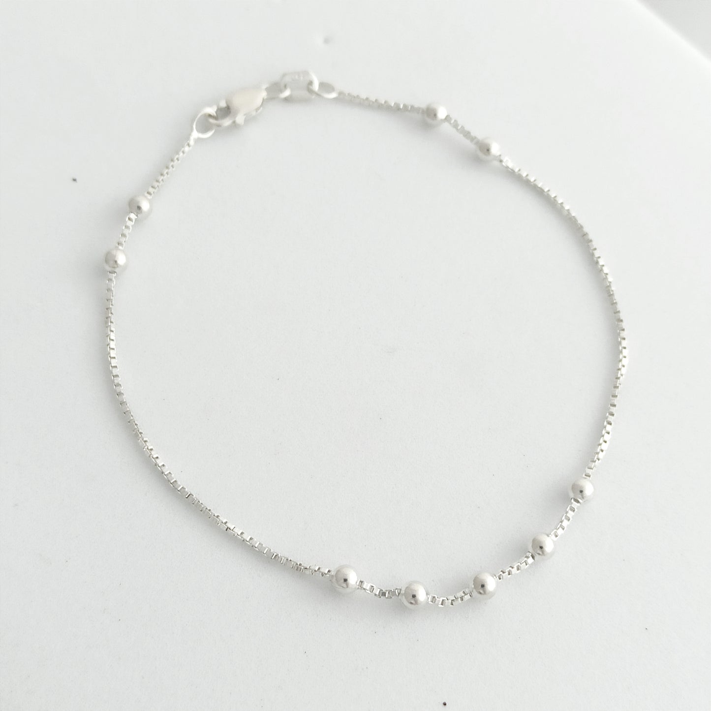 JP56011 - Pulsera Veneciana con Balin de 18cm de largo