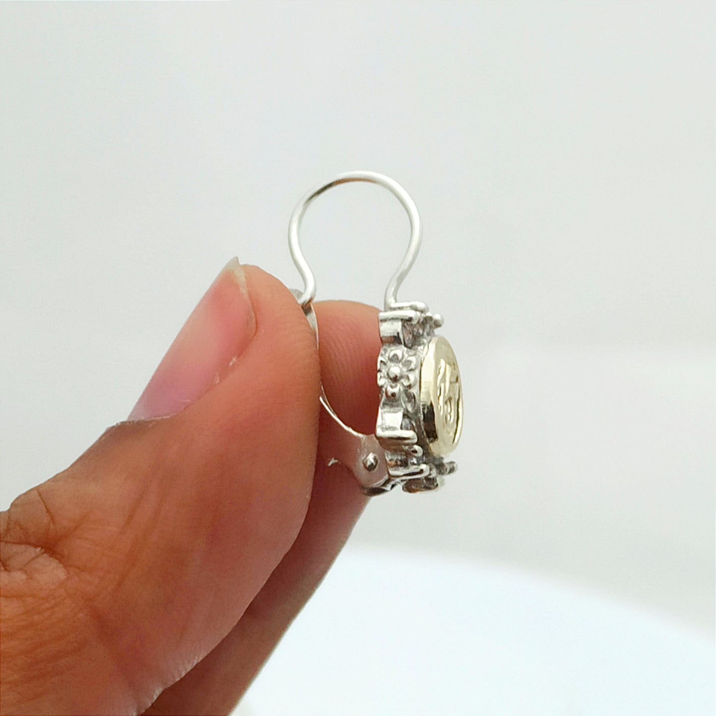 Conjunto Quinceañera cadena, dije, aretes y anillo