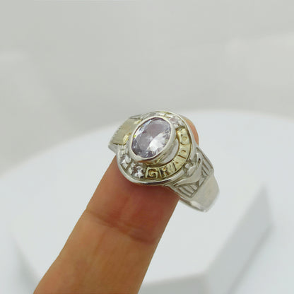 Anillo de Grados en Plata y Oro