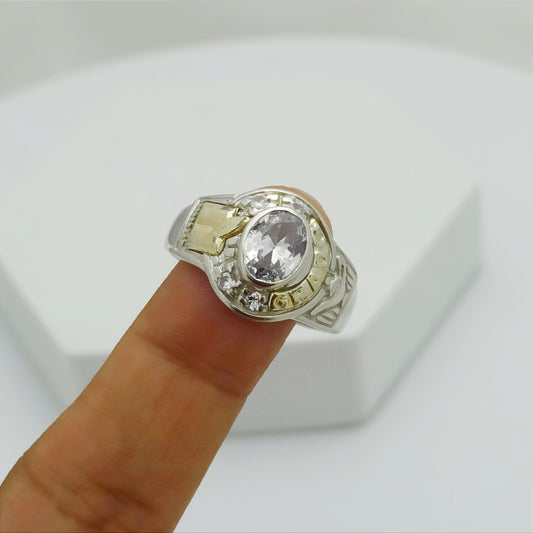 Anillo de Grados en Plata y Oro