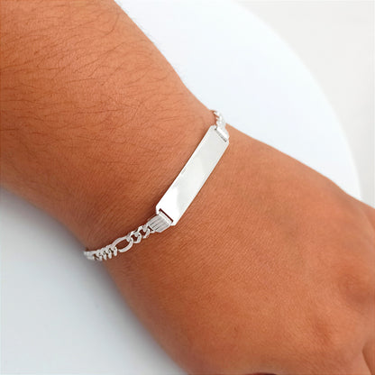JP56006 - P Esclava Cartier 3*1 Plana de 4mm y 20cm
