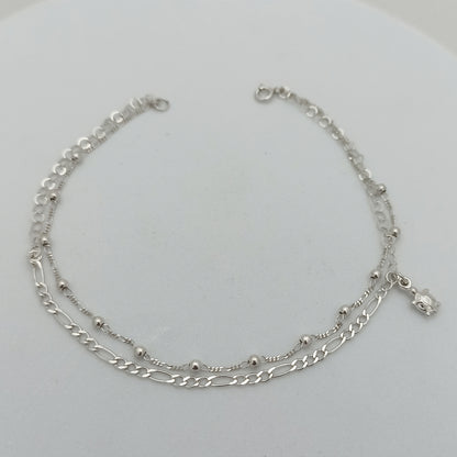 JP58990 - T Doble Cartier con Charm de animalitos