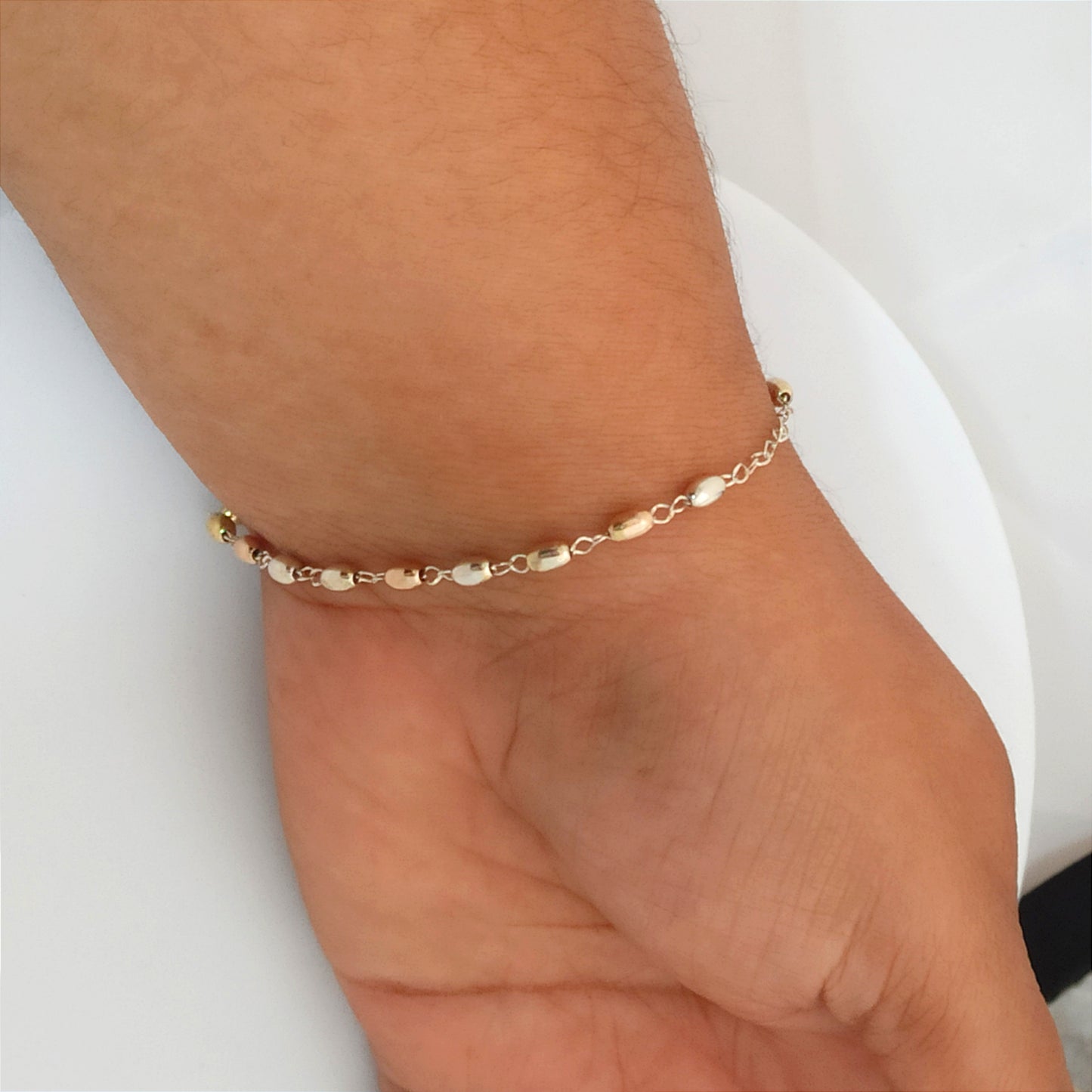 JPO51902 - P Denario Obal 4mm Plata y Oro