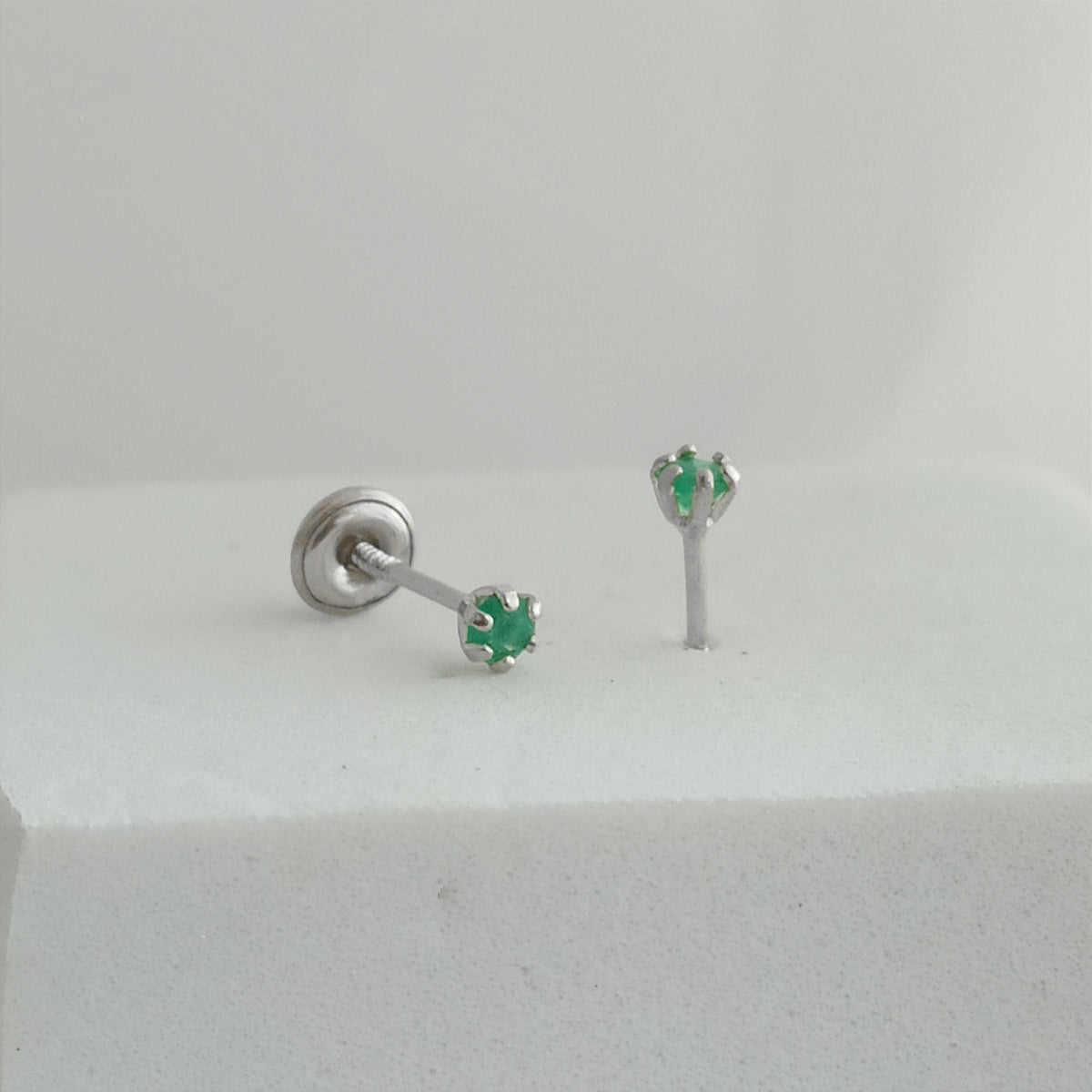 JP37300 - Topitos Esmeralda Moralla 3mm