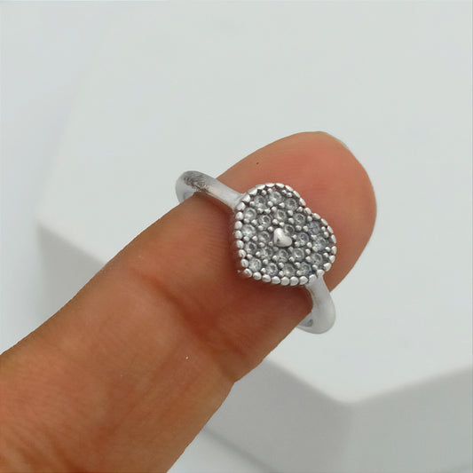 Anillo Corazón con Circones
