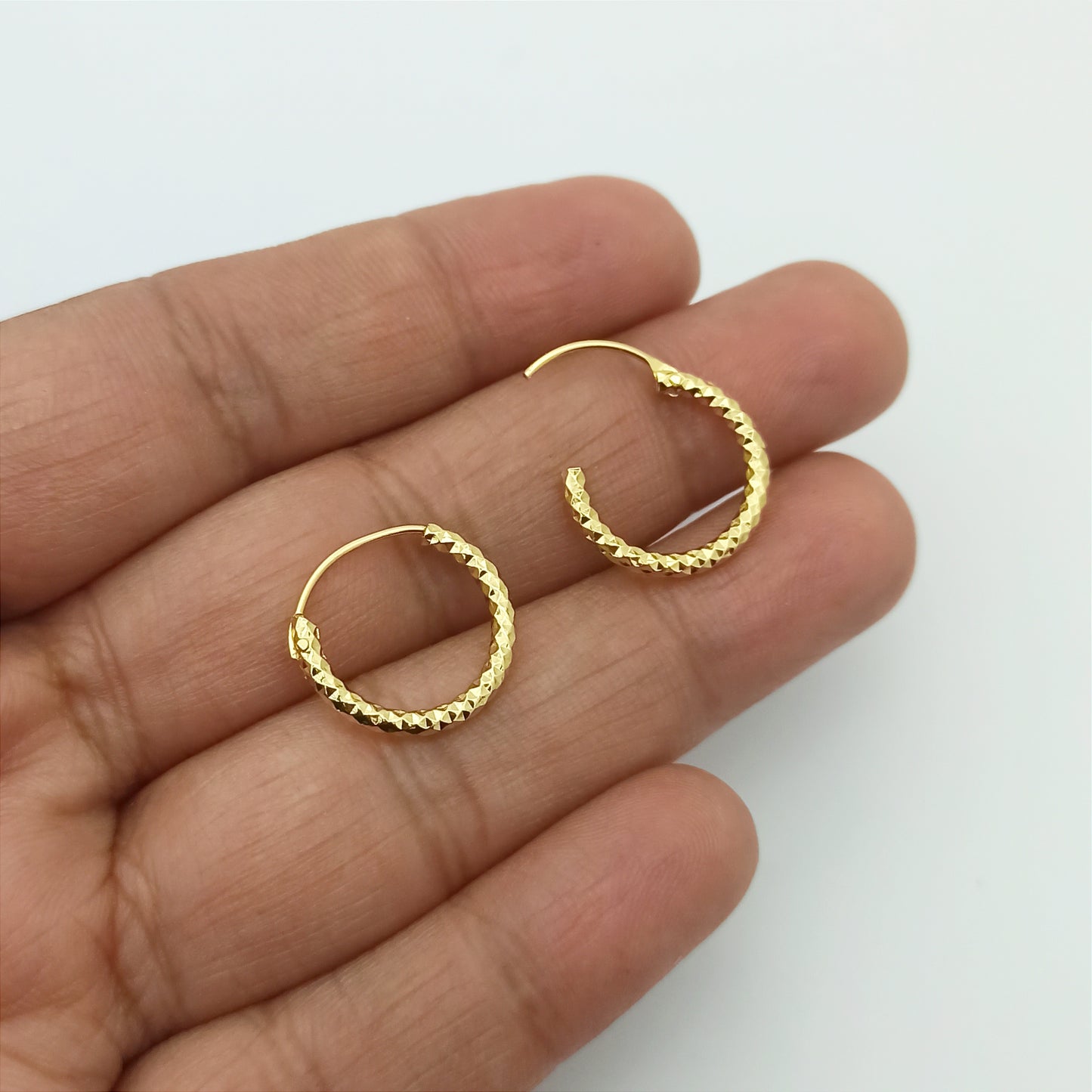 J34320 - Candonga Rustica Diamantada Facet 15mm