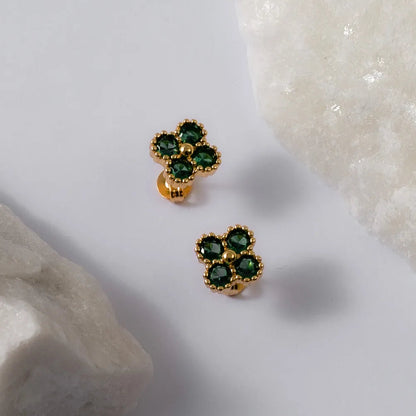 34278V - Topitos Clover Motif Verde