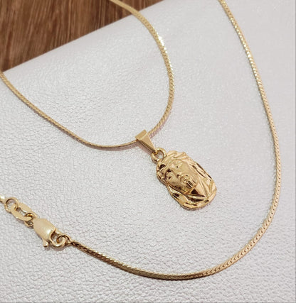 24552 - Dije Rostro Mediano Tallado