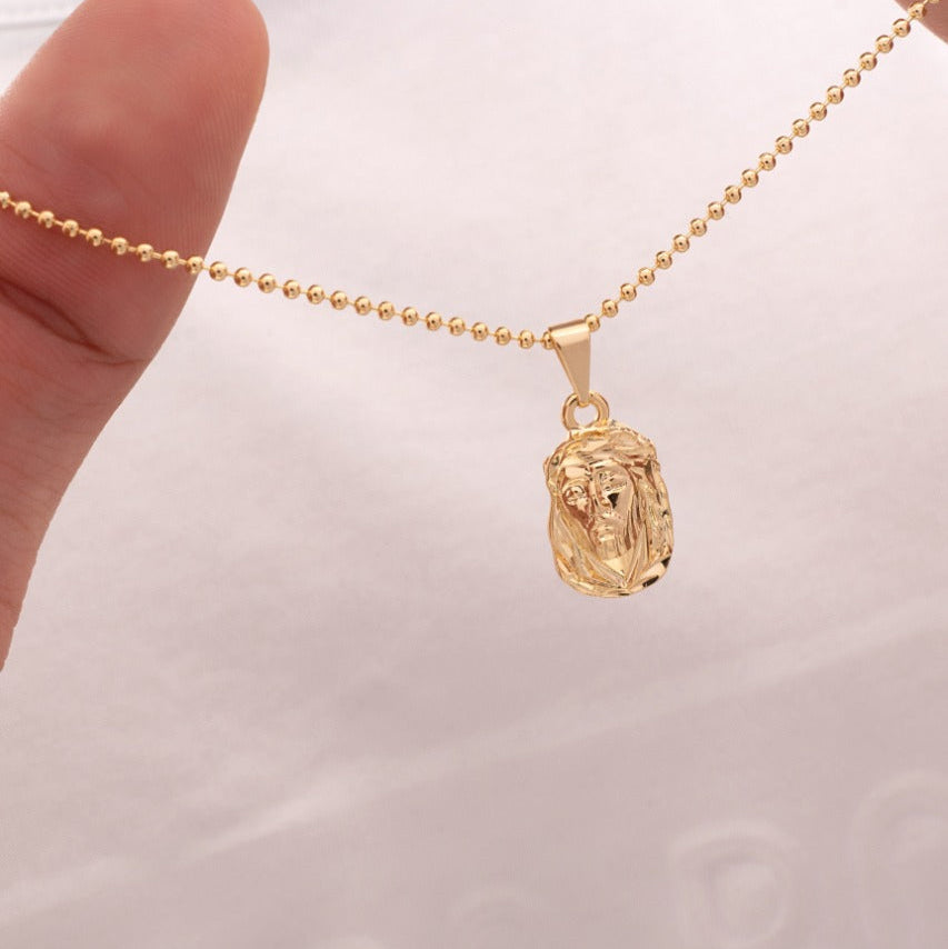 24552 - Dije Rostro Mediano Tallado