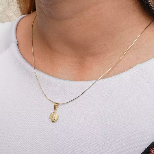 23102 - Dije Mini Virgen Milagrosa Redonda