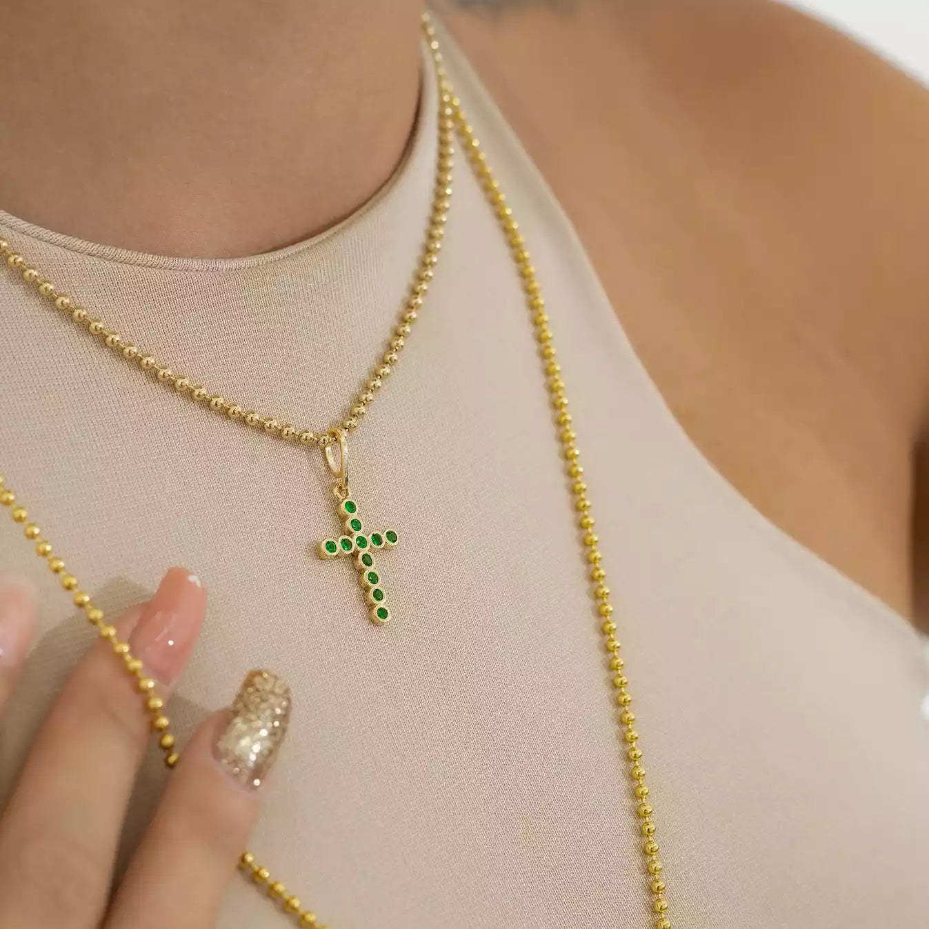 23189V - Dije Cruz Verde