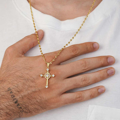 23217C - Dije Cruz Cristal