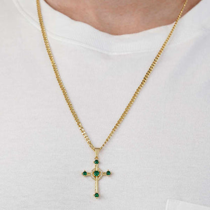 23217V - Dije Cruz Verde