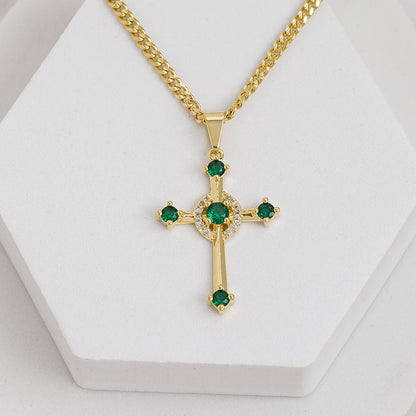 23217V - Dije Cruz Verde