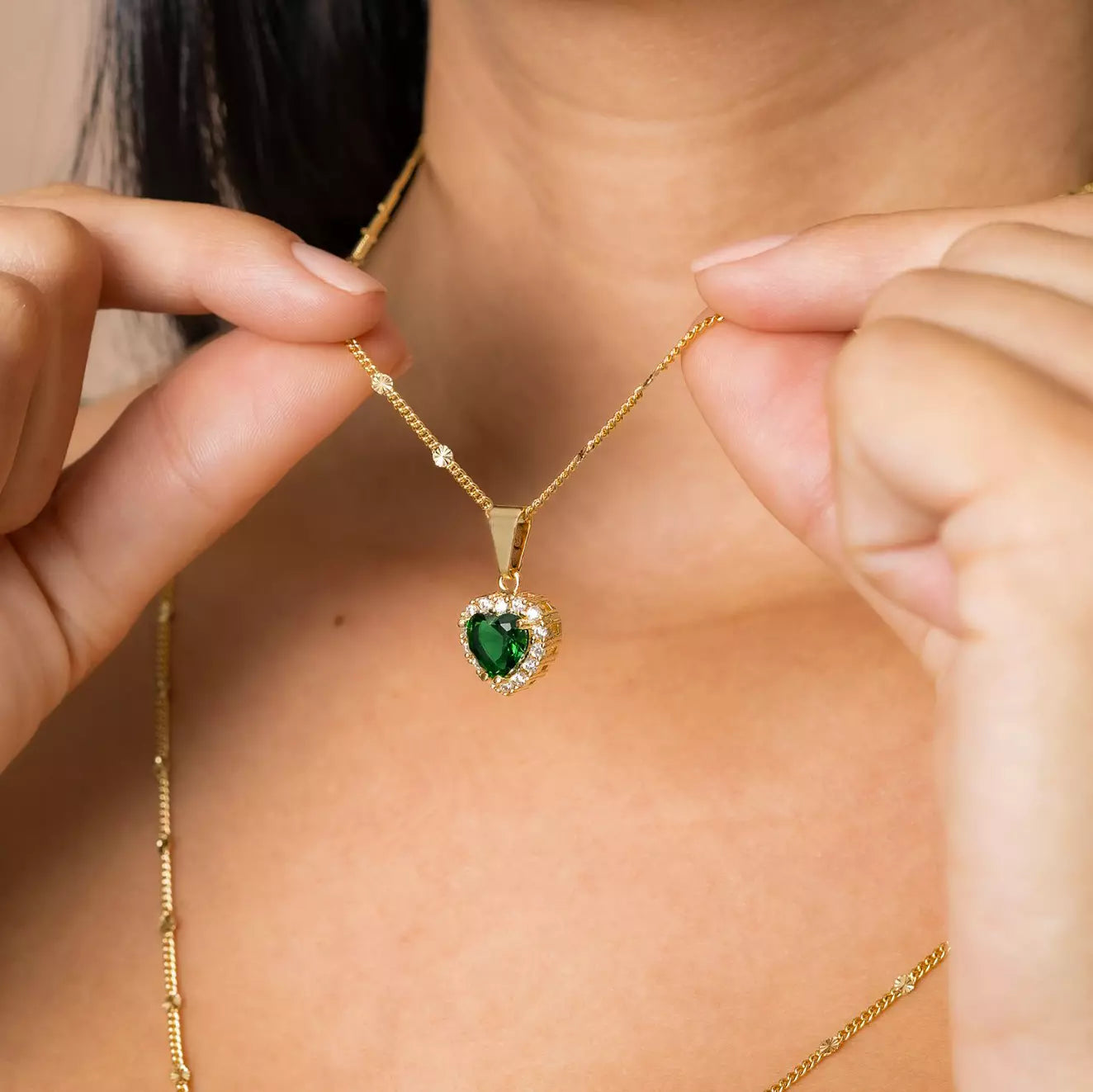 23224 - Dije Green Heart