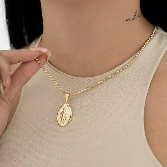 23369 - Dije Virgen Milagrosa Mediana