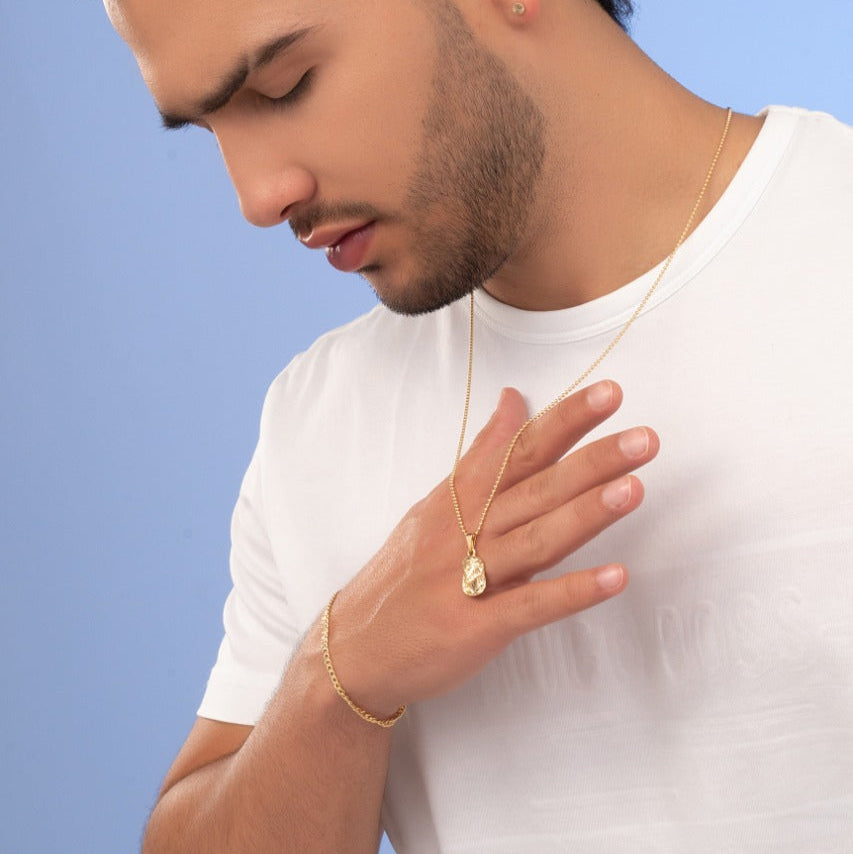 24552 - Dije Rostro Mediano Tallado