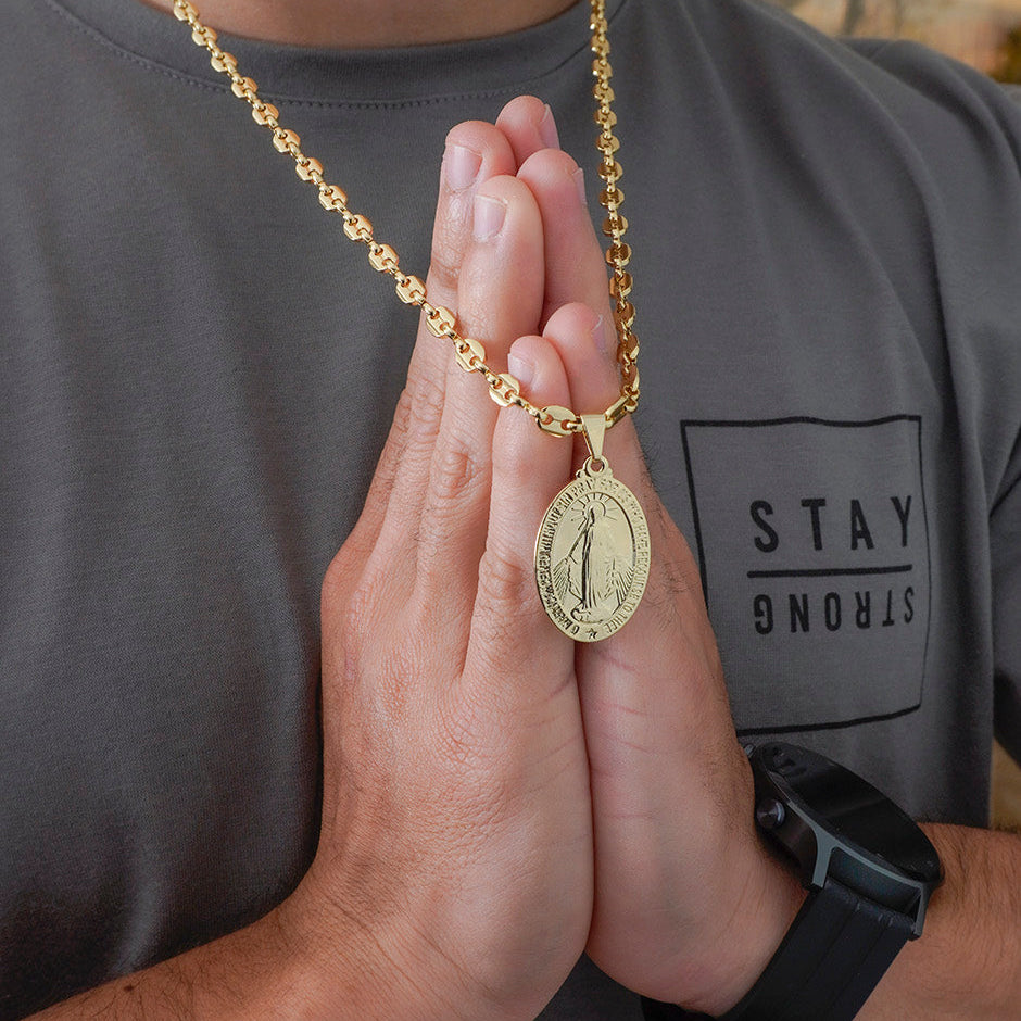 24369 - Dije Virgen Milagrosa Grande