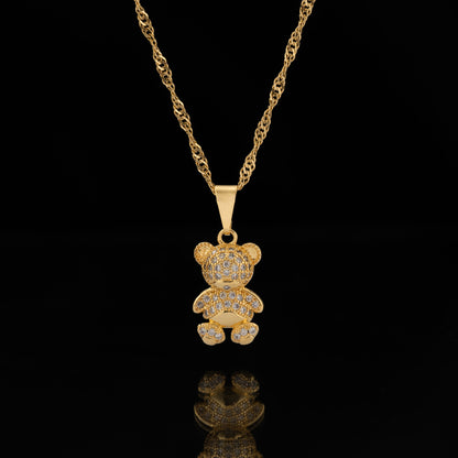 23257C - Dije Crystal Bear P Cristal