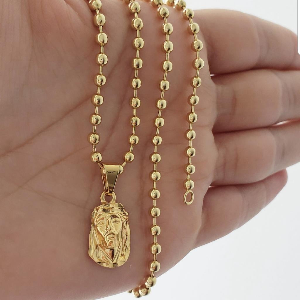 24552 - Dije Rostro Mediano Tallado