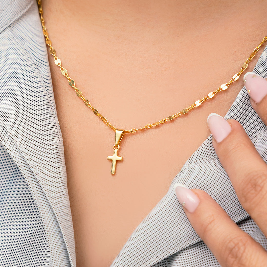 23263 - Dije Cruz Lisa Mini