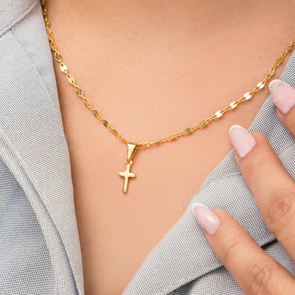 23263 - Dije Cruz Lisa Mini