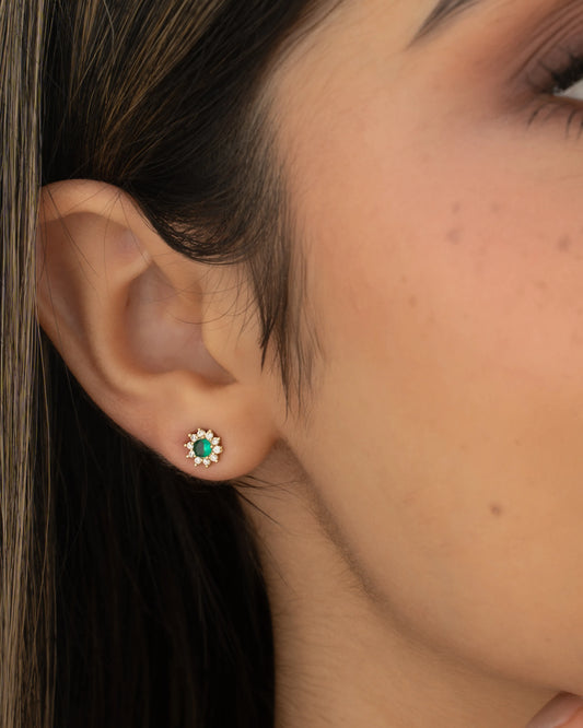 30047 - Topitos Green Fleur 6 mm