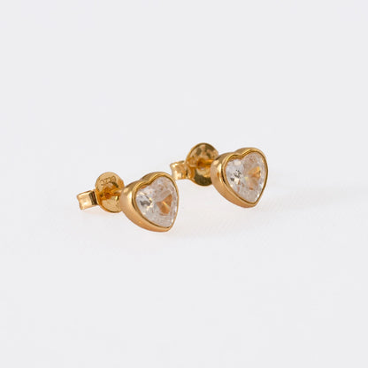 34272 - Topitos Corazón Circonia