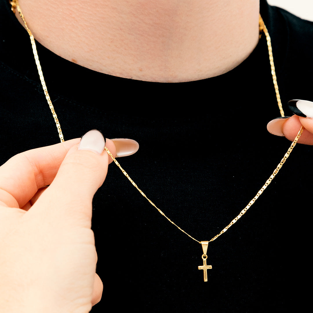 23263 - Dije Cruz Lisa Mini