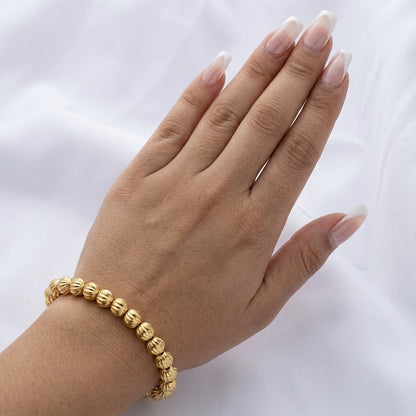 Balín 5 mm Oro 18k laminado -  Italiana x Unidad