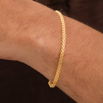 53886 - Pulsera Tejido Chino 3 Mm 16 Cms + Extensor