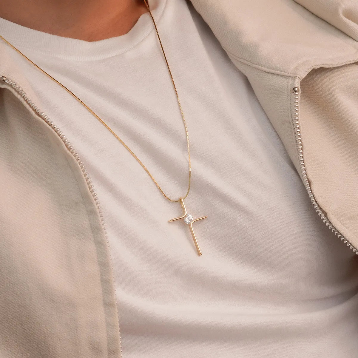 43028 - Cadena Cordón Cuadrado 1 mm 65 Cms