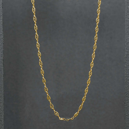 43038 - Cadena Grano de Cafe Delgada