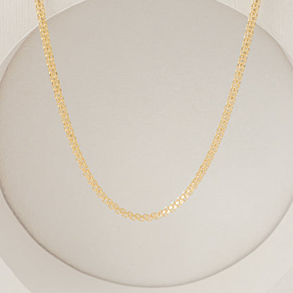 43886 - Cadena Tejido Chino 3 mm 45 Cms