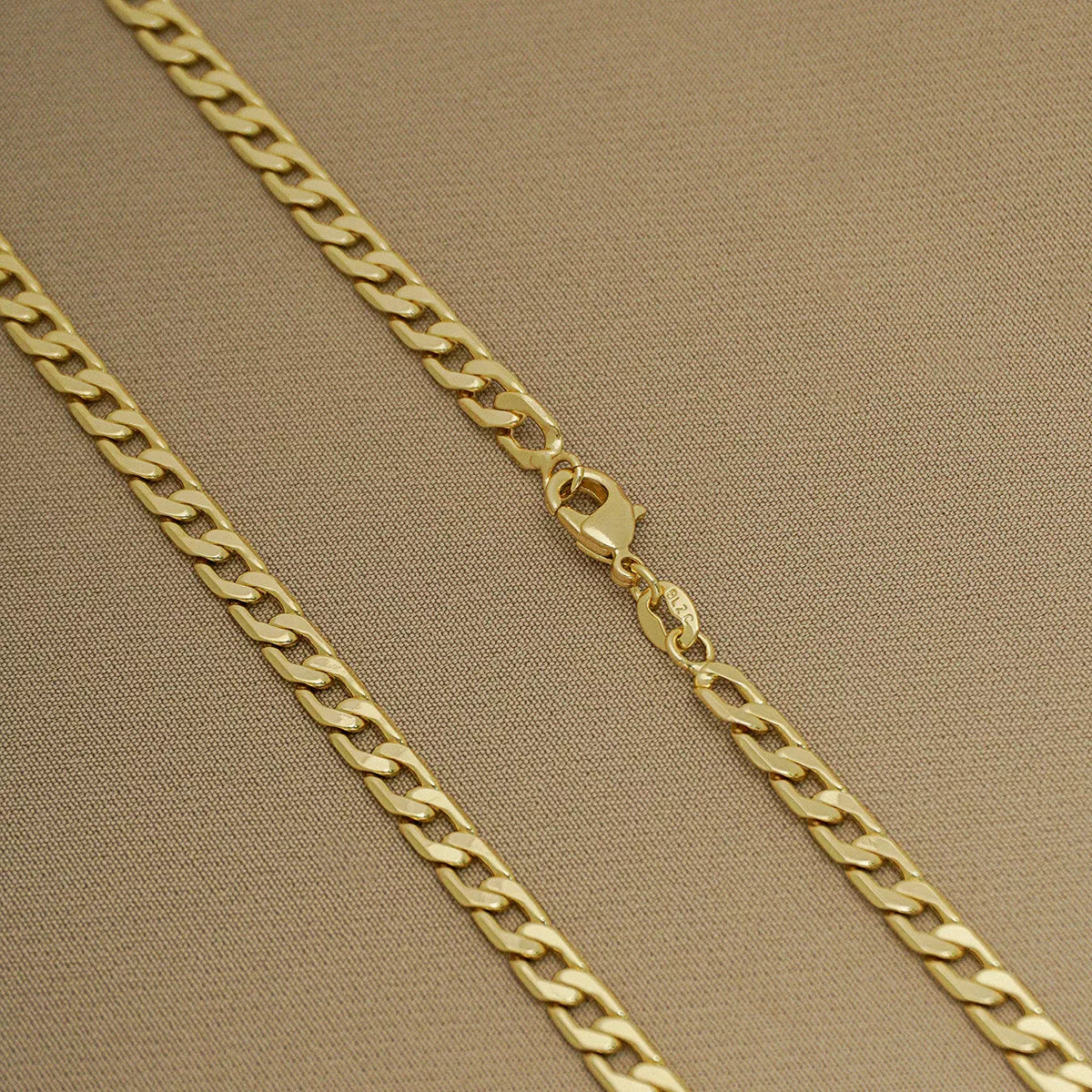 44418 - Cadena Cubana Semigruesa 5 Mm 65 Cms