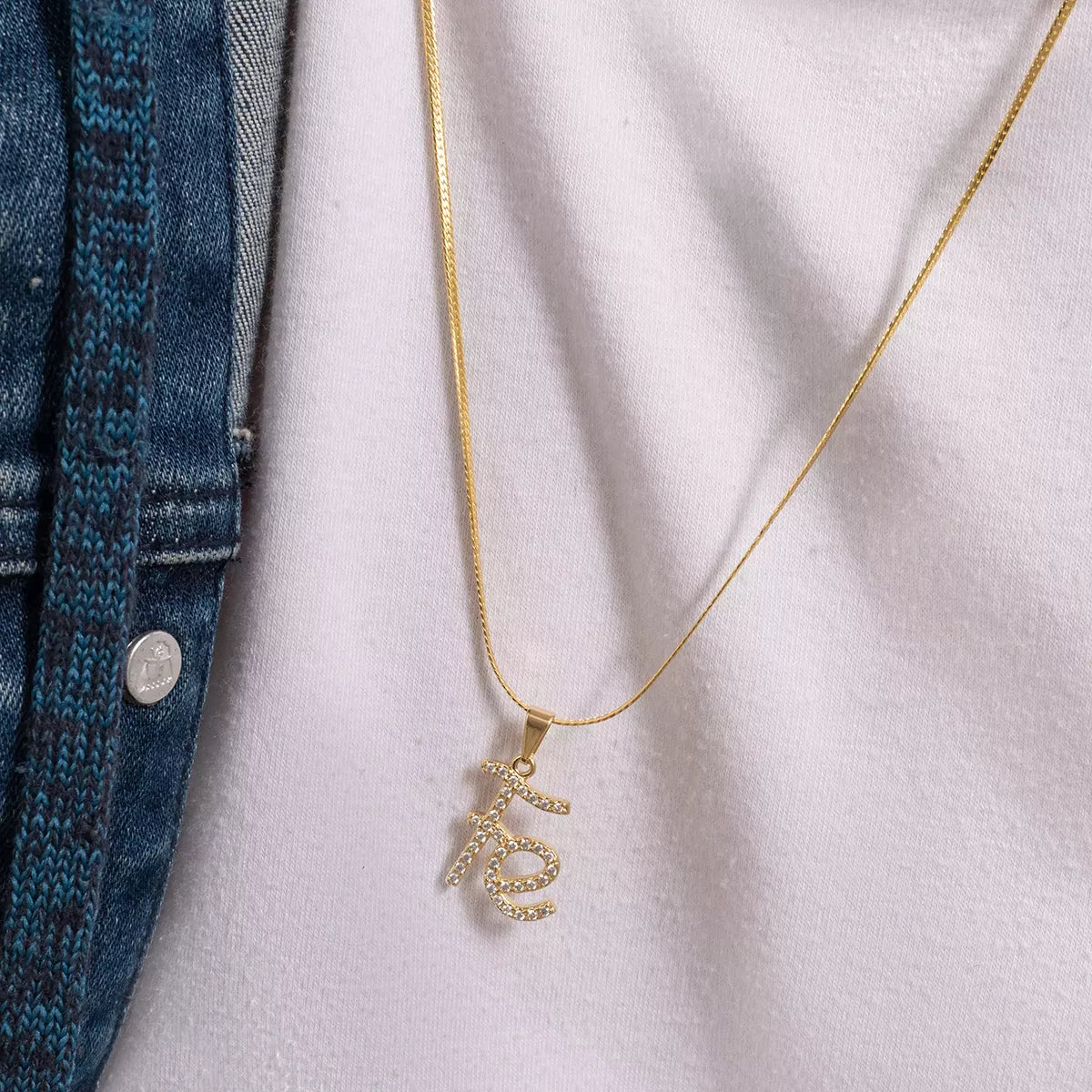 44833 - Cadena Serpiente Plana Delgada 65cm