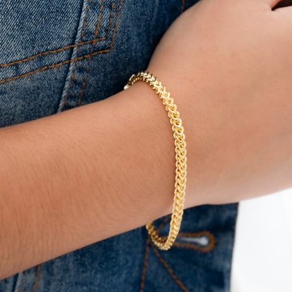 53786 - Pulsera Franco 18 Cms