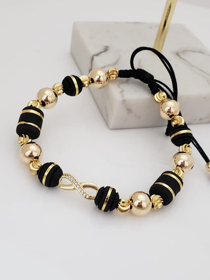 24343 - Herraje Infinito 1/2 Circonias 💎ᴠɪᴘ