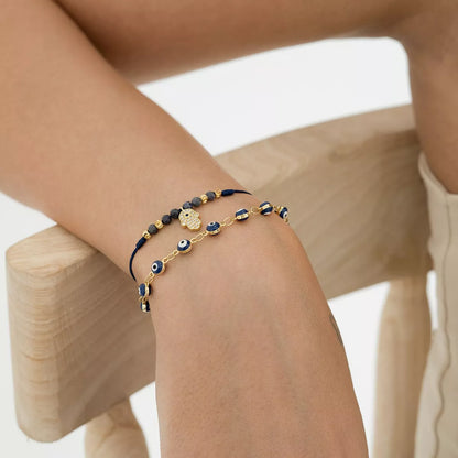 54051 - Pulsera Ojo Turco 16 Cms + Extensor