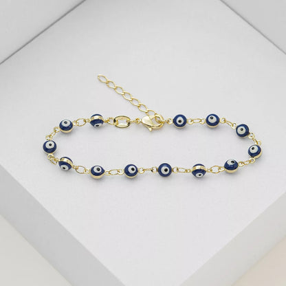 54051 - Pulsera Ojo Turco 16 Cms + Extensor