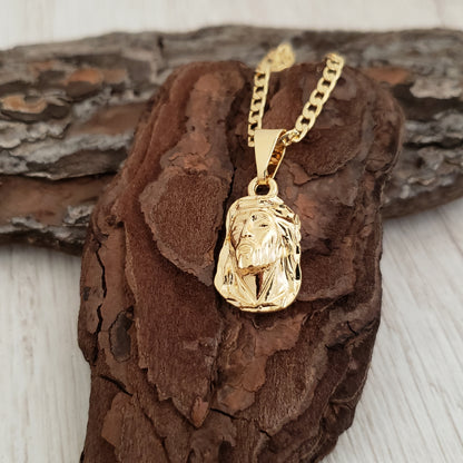 24552 - Dije Rostro Mediano Tallado