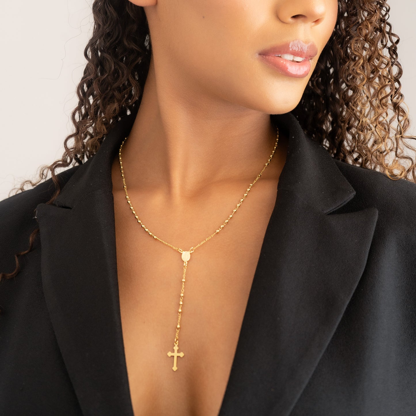 92005 - Rosario Balin 3.5 mm y 45cm