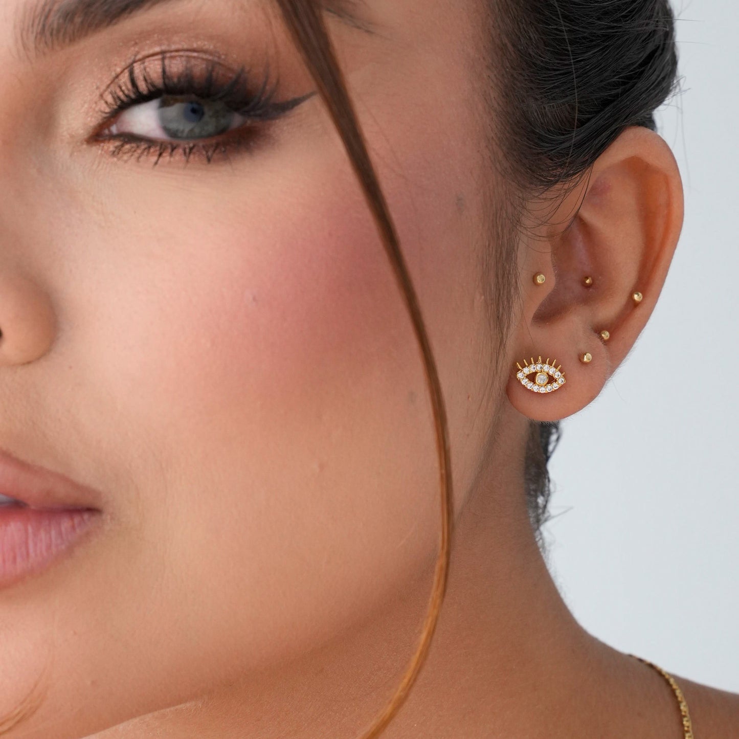 34280 - Topitos Ojo Turco Cristal