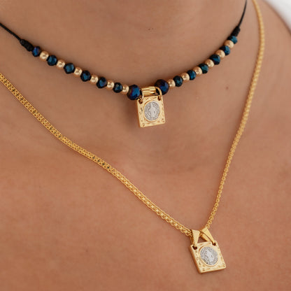23303 - Dije Escapulario San Benito 💎ᴠɪᴘ