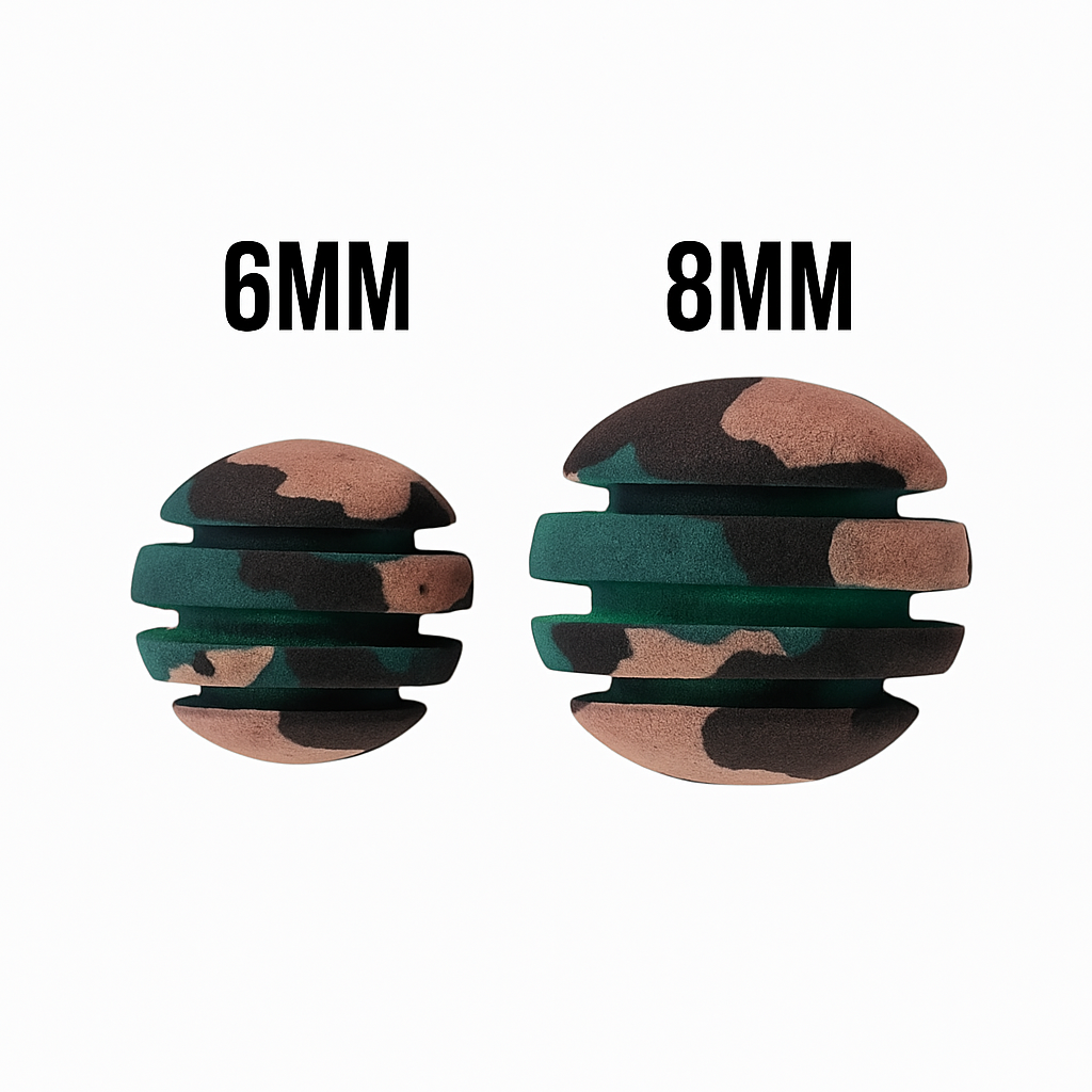 Neoprenos Camuflados militar Verde x Paquete de 7 Unidades