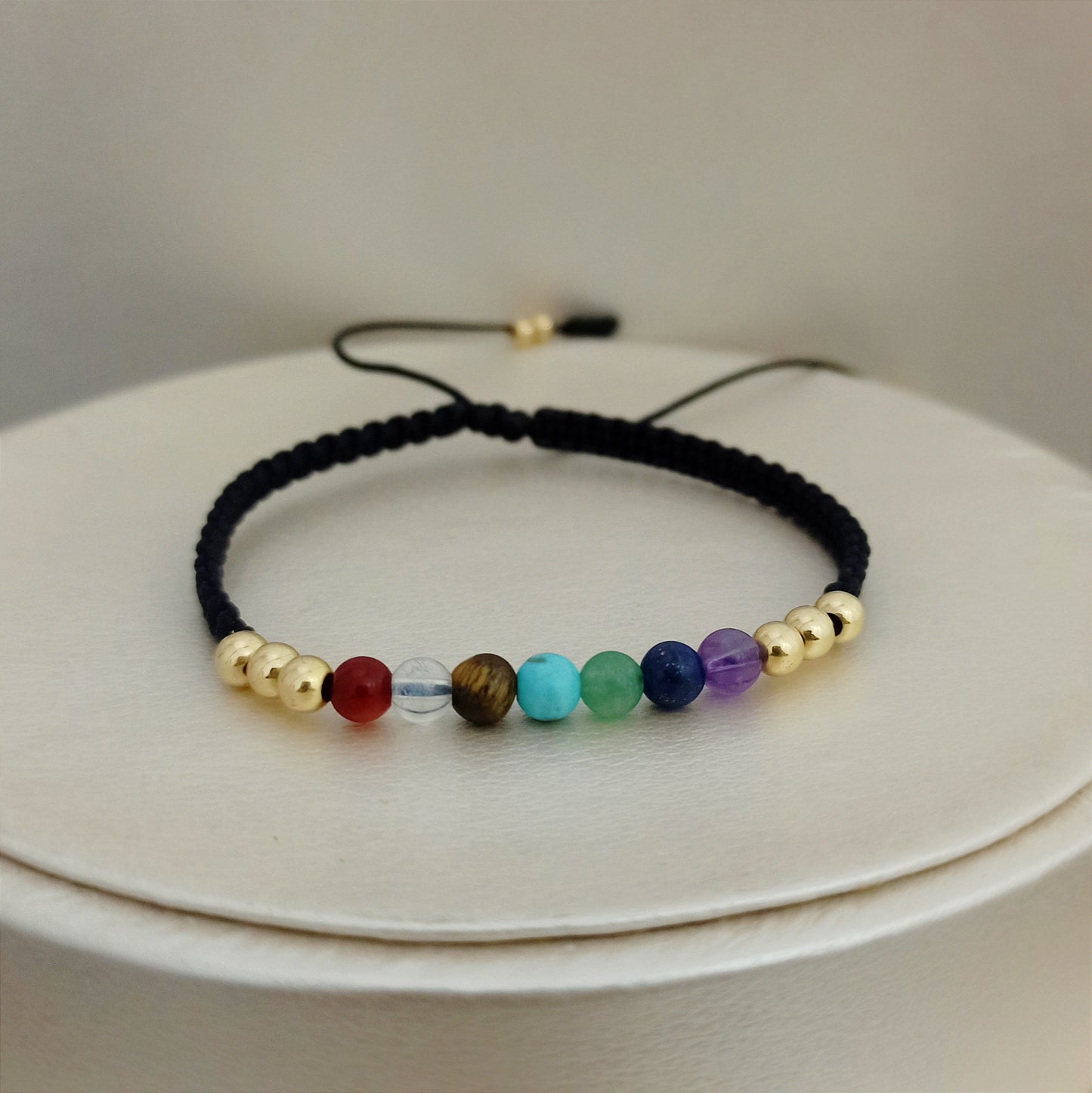 M1020 - Manilla 7 Chakras con balines