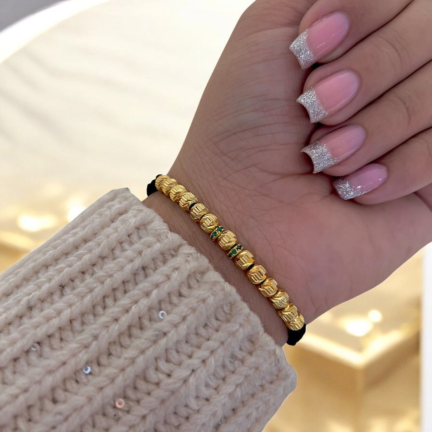 M009 - Manilla balines romanos con rondeles