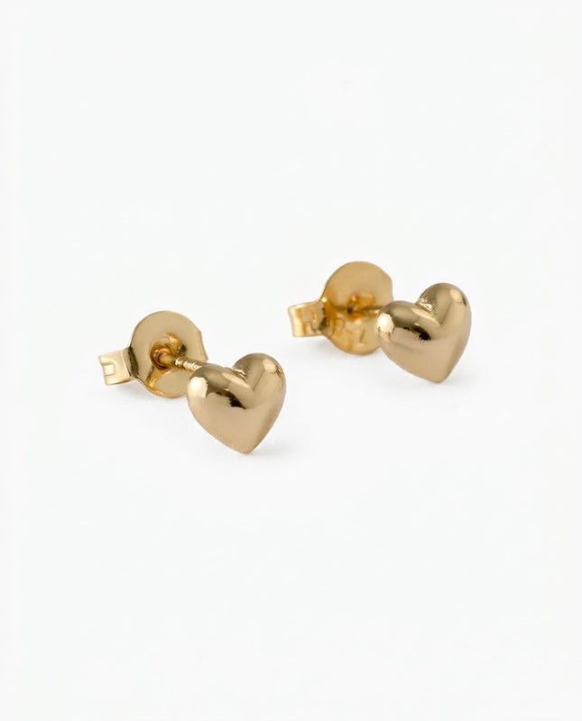 J30002 TOPOS CORAZÓN POPOCHO - ORO LAMINADO 18K