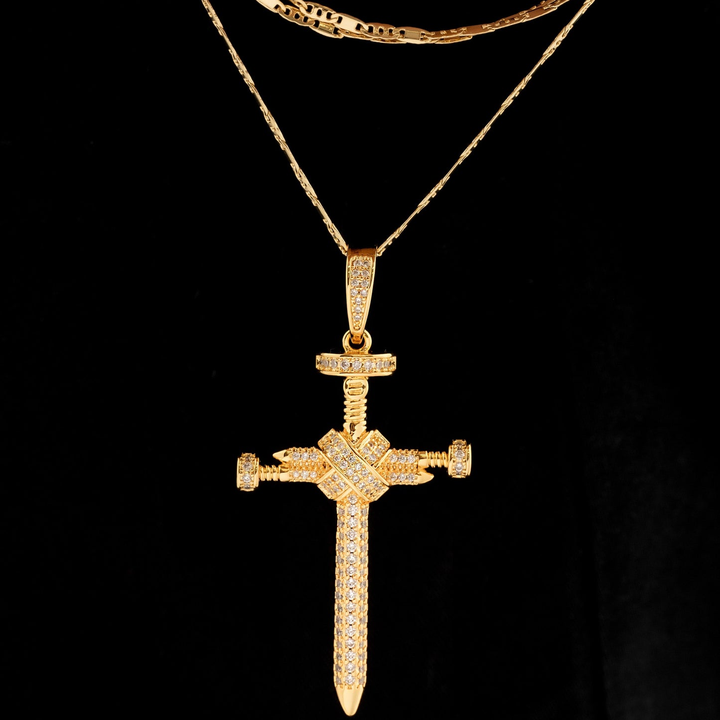 23309 - Dije Cruz Clavo