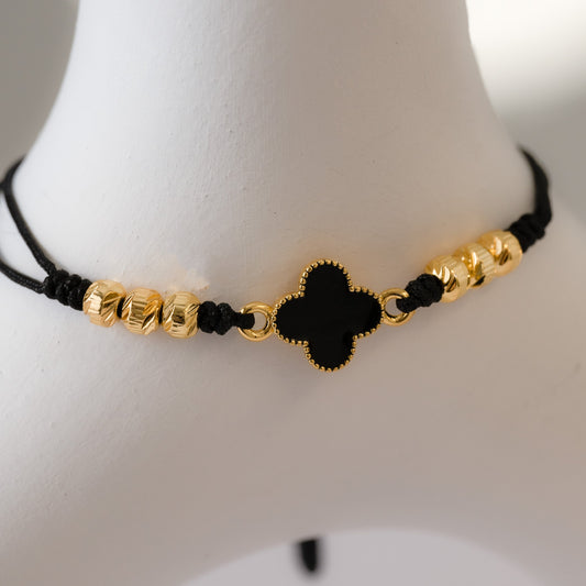 23396 - Herraje Clover Black